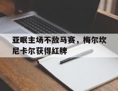 开云体育APP下载-包含亚眠主场不敌马赛，梅尔坎尼卡尔获得红牌的词条